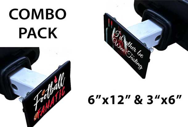 Interchangeable Hitch Cover Combo Kit