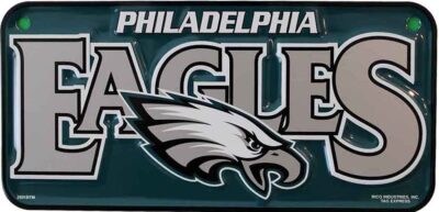 Eagles NFL License Plate 6x12 Inch