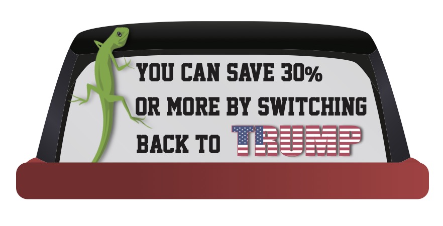Save 30 Trump Graphic