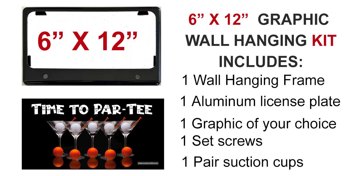 Graphic Wall Hanging Kit – 6″ x 12″