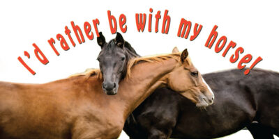 I'd Rather Be with my Horses