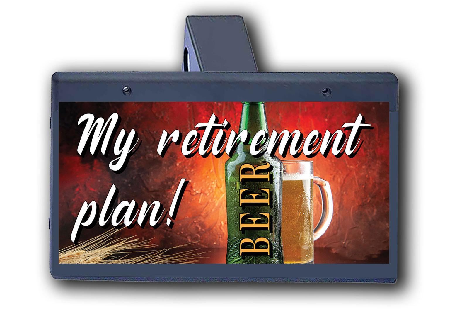 Beer My Retirement - Hitch Cover