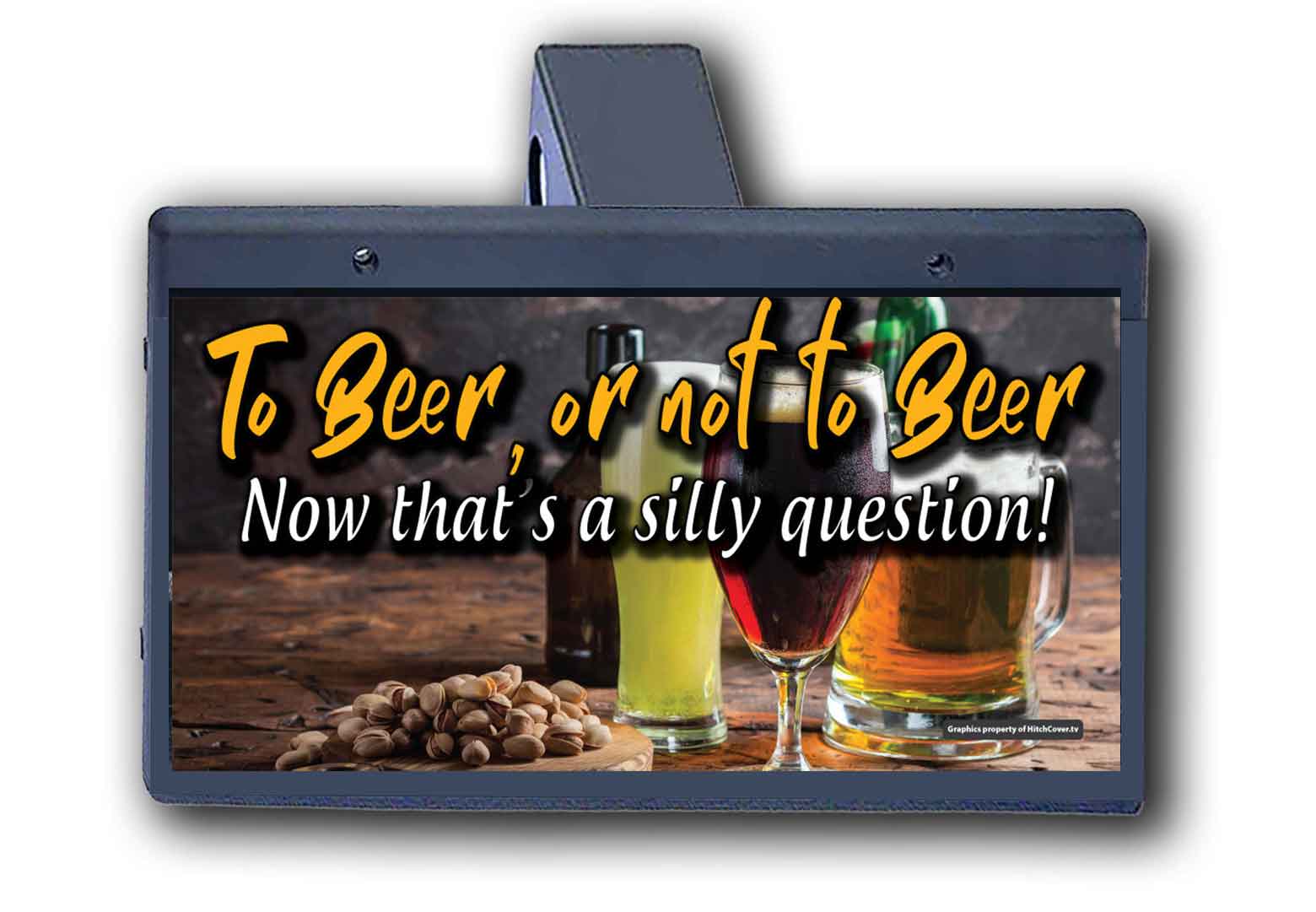 To Beer Or Not To Beer - Hitch Cover
