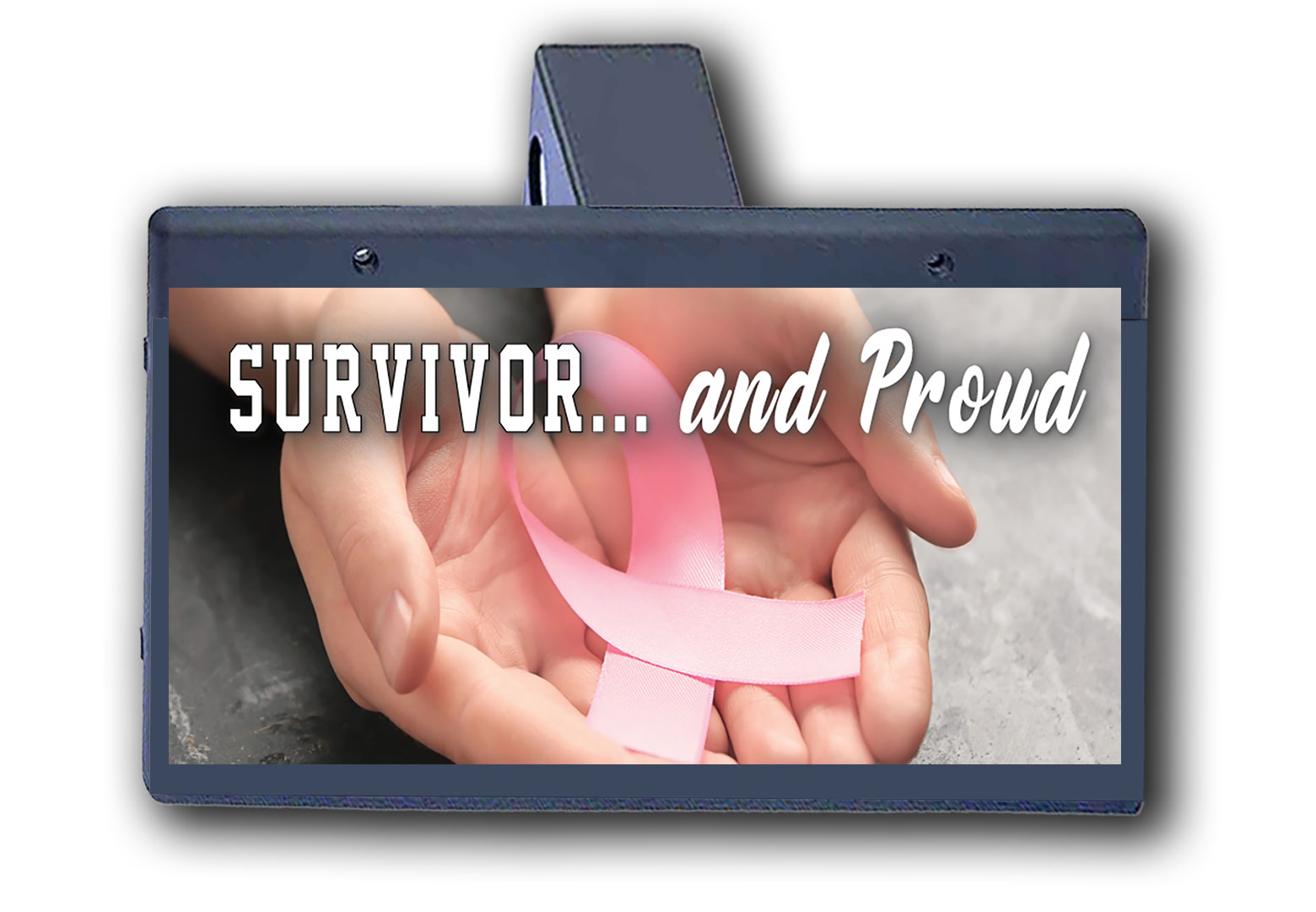 Breast Cancer Survivor 1 - Hitch Cover