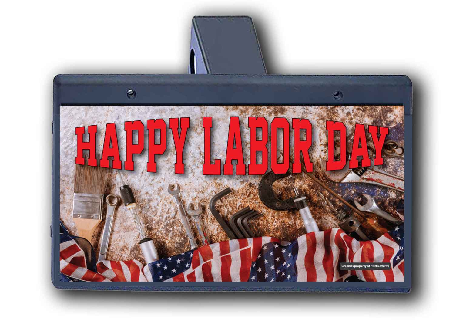 Happy Labor Day - Hitch Cover