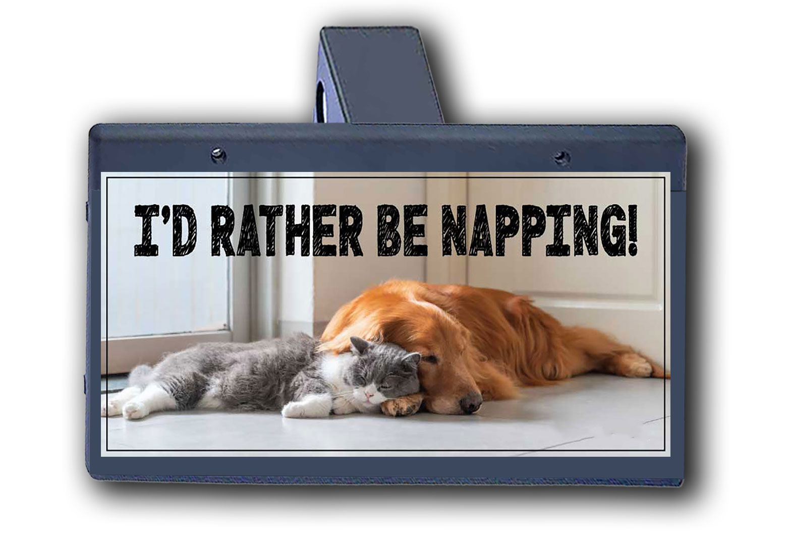 I'd Rather Be Napping - Hitch Cover