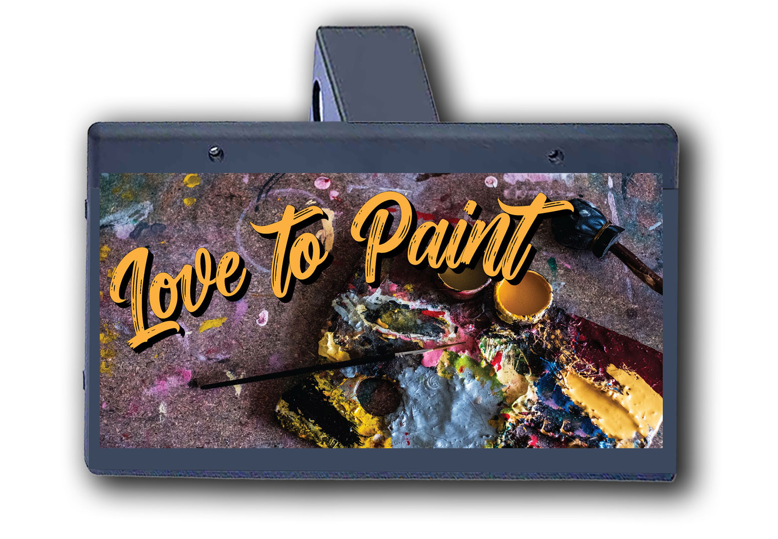 Love To Paint - Hitch Cover