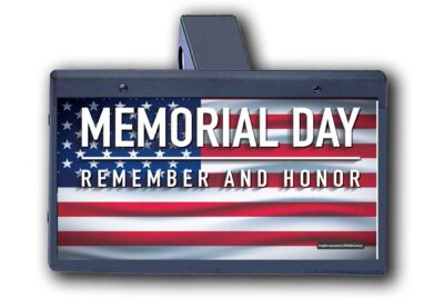 Memorial Day - Remember and Honor - Hitch Cover