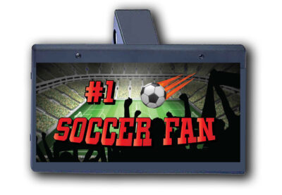 Number 1 Fan - Soccer - Hitch Cover