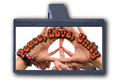 Peace Love Unity - 1 - Hitch Cover