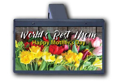 Happy Mothers Day - World's Best - Hitch Cover