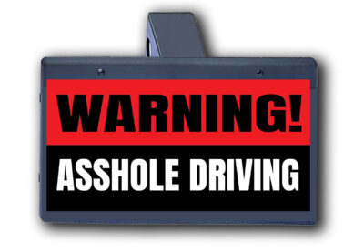 Asshole Driving - Hitch Cover