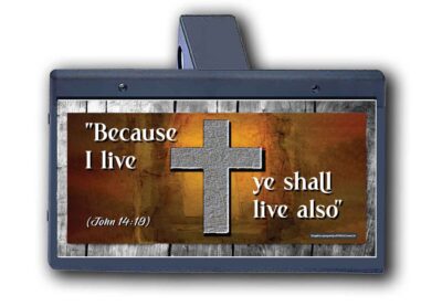 Because I Live - Hitch Cover