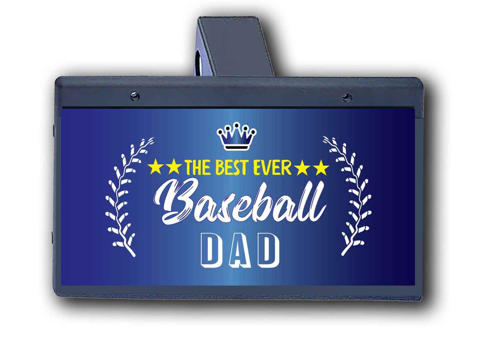 Best Baseball Dad - Hitch Cover
