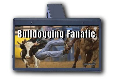 Bulldogging Fanatic - Hitch Cover
