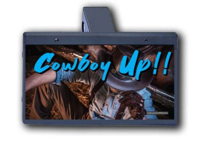 Cowboy Up - Hitch Cover