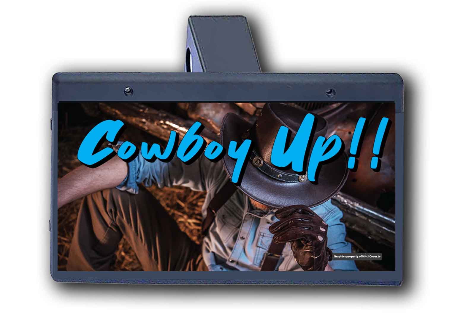 Cowboy Up - Hitch Cover