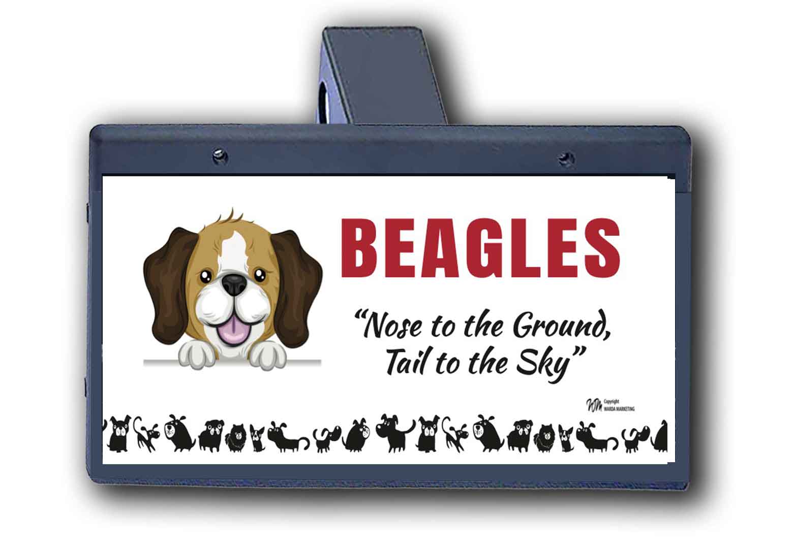 Dogs - Beagle - Hitch Cover
