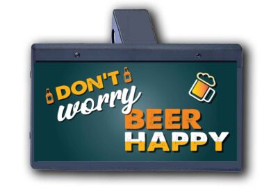 Don't Worry Beer Happy - Hitch Cover