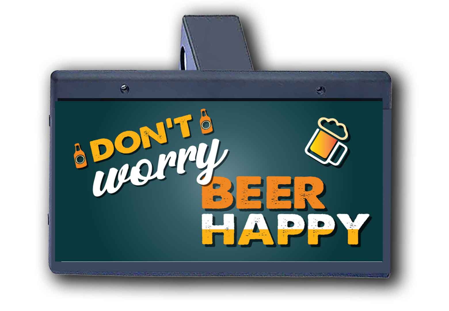 Don't Worry Beer Happy - Hitch Cover