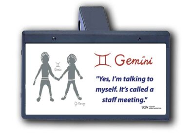 Zodiac - Gemini - Hitch Cover