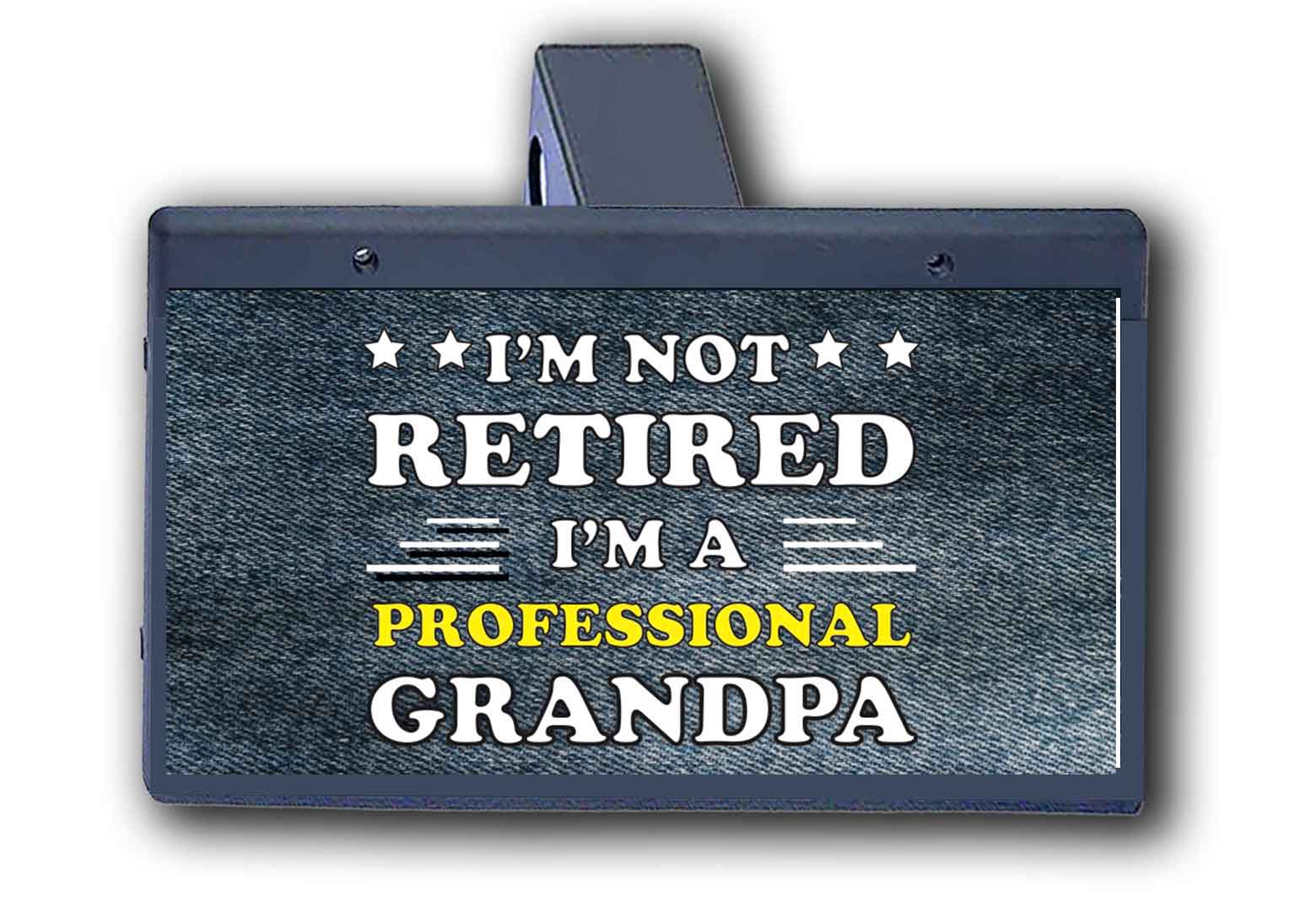 Retired Grandpa 1 - Hitch Cover