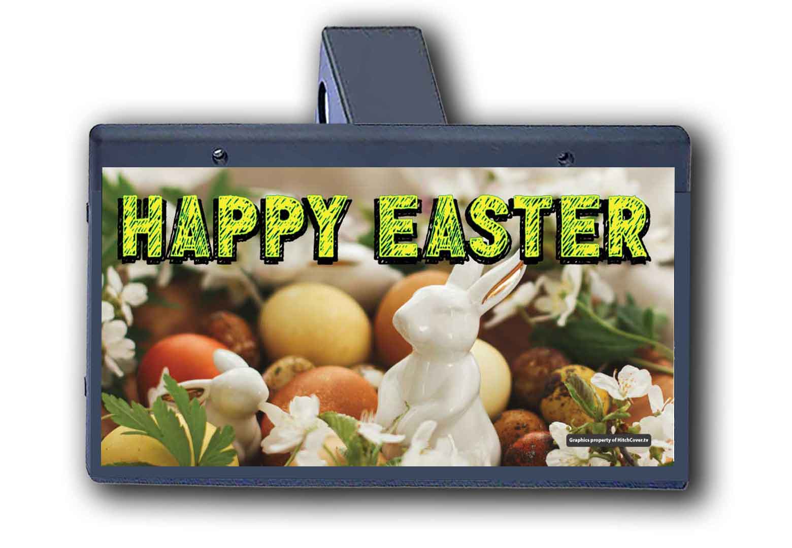Happy Easter - Bunny - Hitch Cover