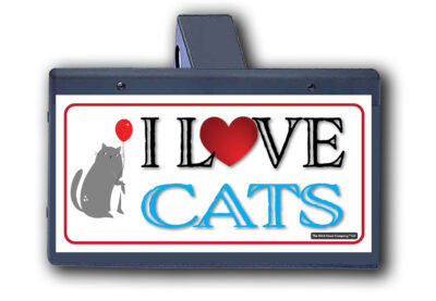I Love Cats - Hitch Cover