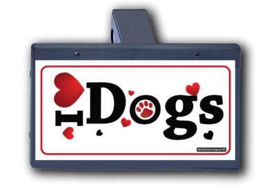 I Love Dogs - Hitch Cover