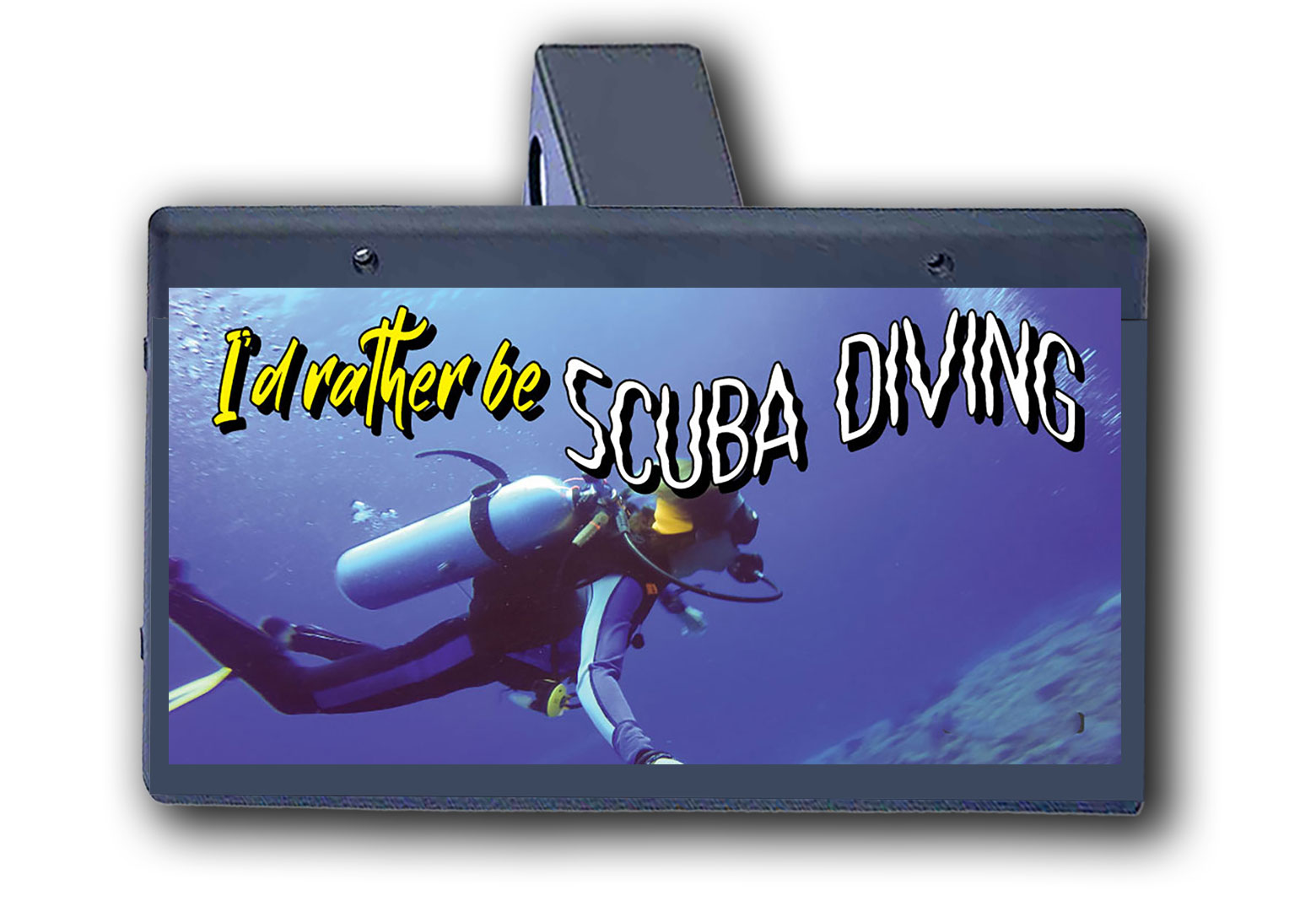 I'd Rather Be Scuba Diving - Hitch Cover