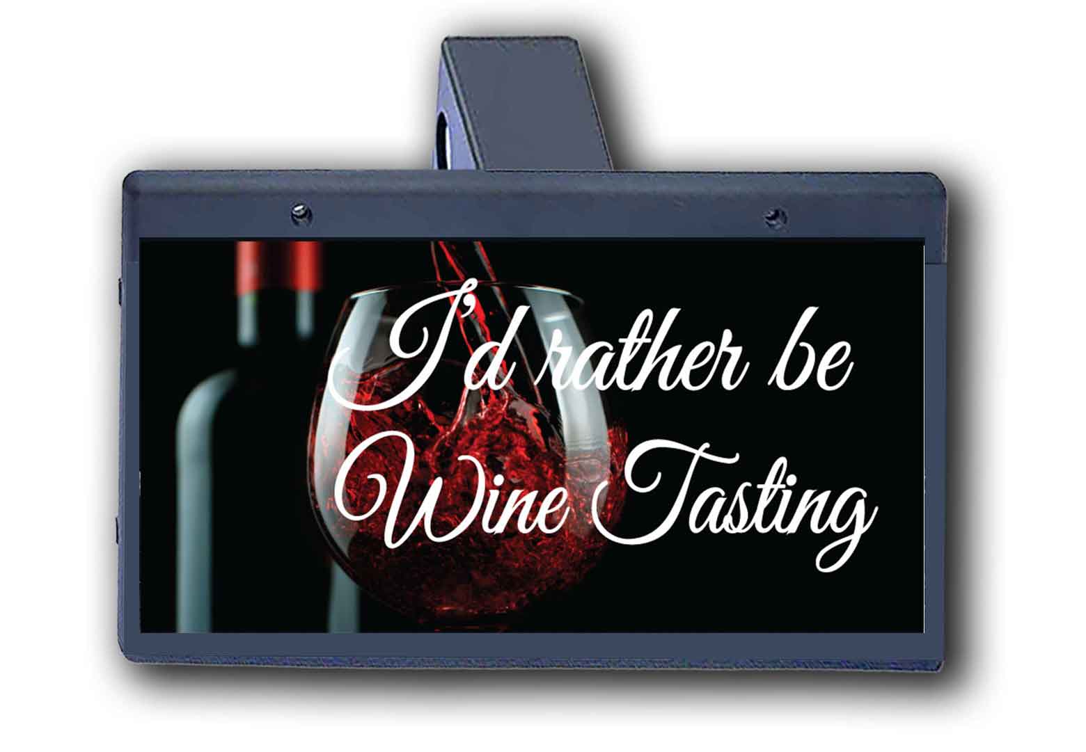 I'd Rather Be Wine Tasting - Hitch Cover