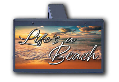 Life is a Beach - Hitch Cover