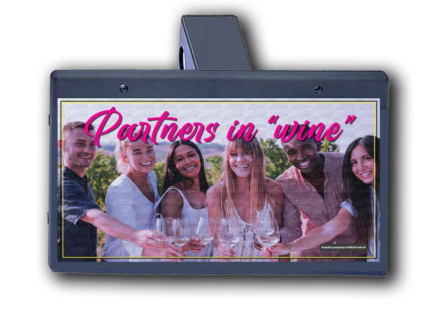 Partners In Wine - Hitch Cover