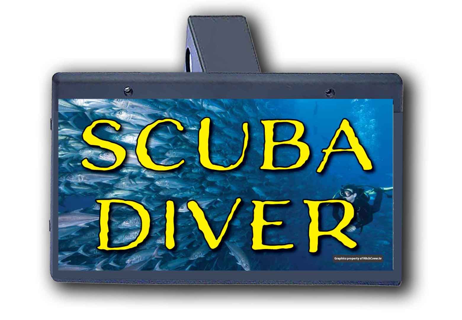 Scuba Diver 1 - Hitch Cover