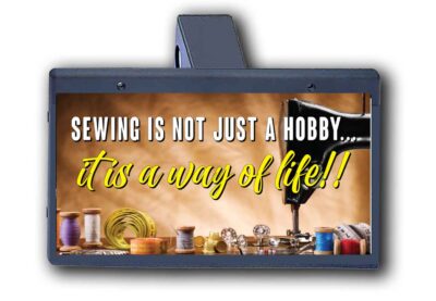 Sewing Is A Way Of Life - Hitch Cover