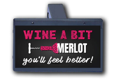 Wine a Bit - Hitch Cover