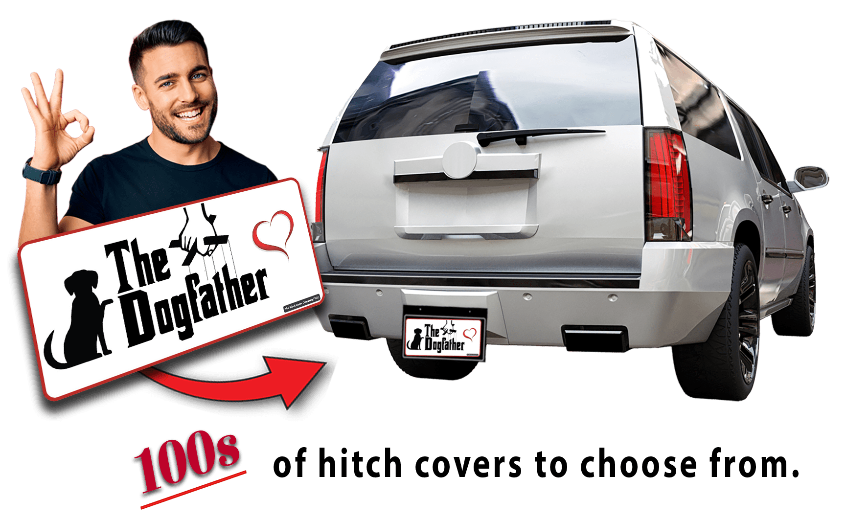 homepageManWhite_Truck trailer hitch covers