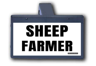 Sheep Farmer - Hitch Cover
