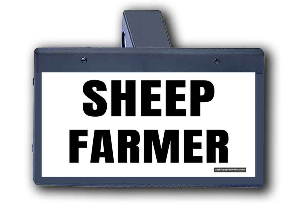 Sheep Farmer - Hitch Cover