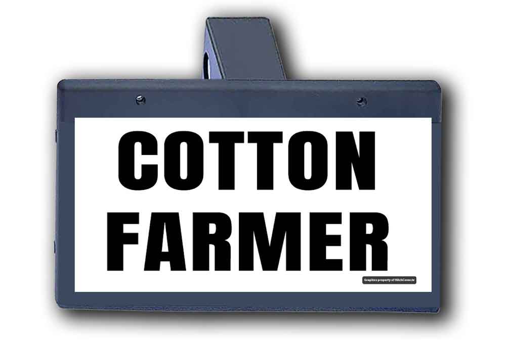 Cotton Farmer - Hitch Cover