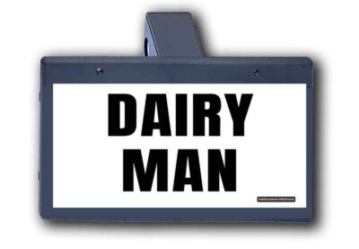 Dairy Man - Hitch Cover