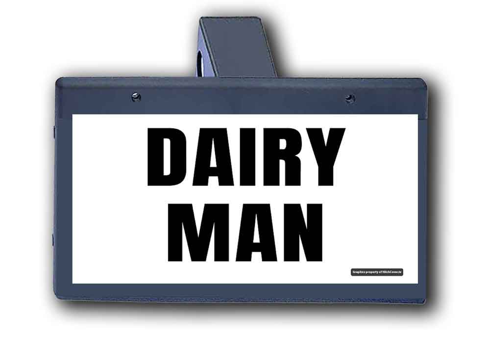 Dairy Man - Hitch Cover