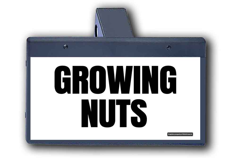 Growing Nuts Hitch Cover