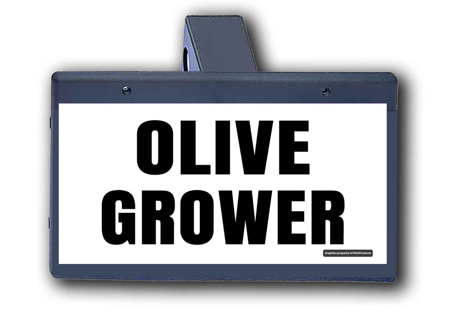Olive Grower Hitch Cover