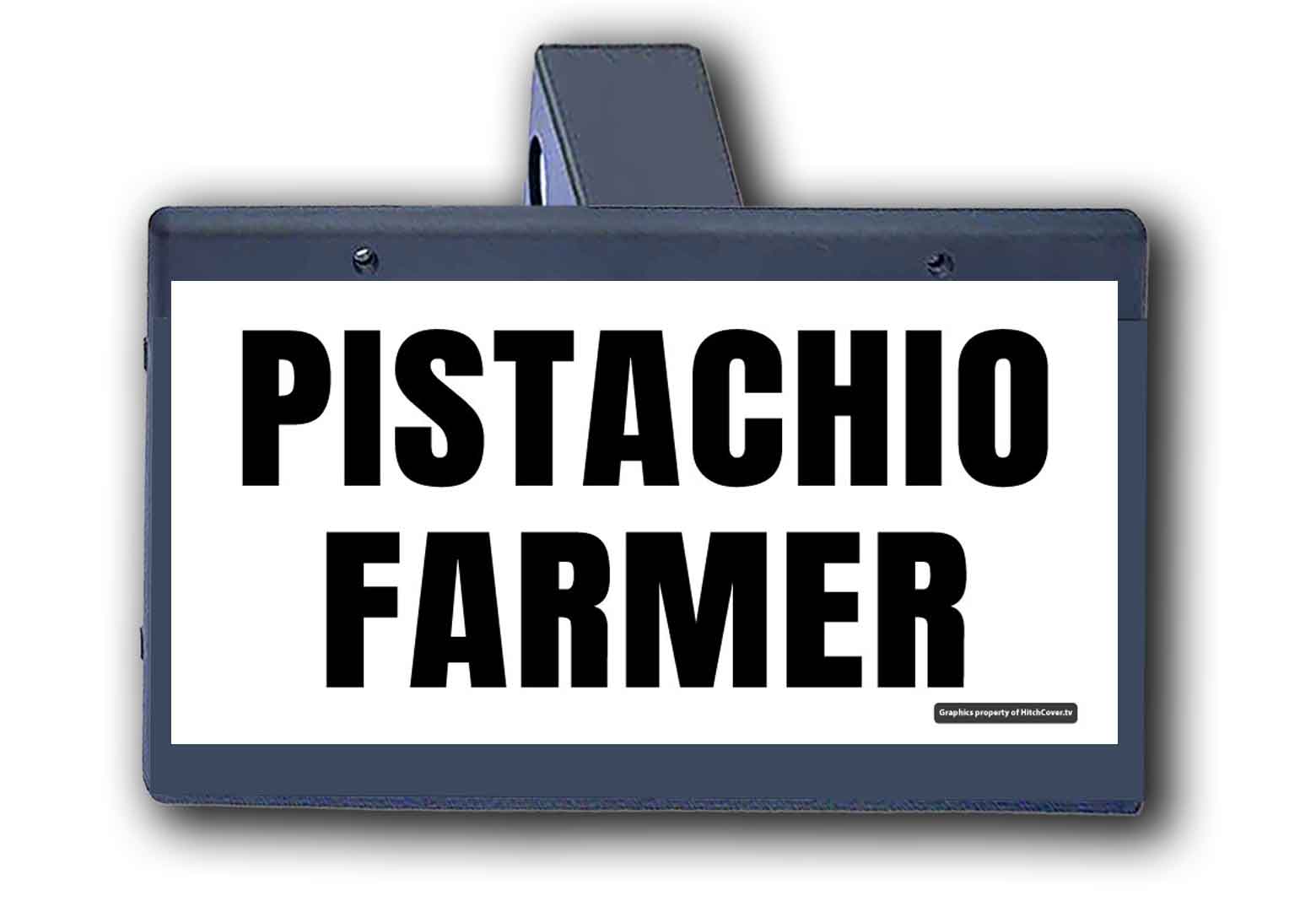 Pistachio Farmer Hitch Cover
