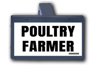 Poultry Famer - Hitch Cover