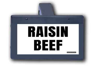 Raisin Beef - Hitch Cover
