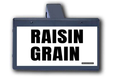 Raisin Grain - Hitch Cover