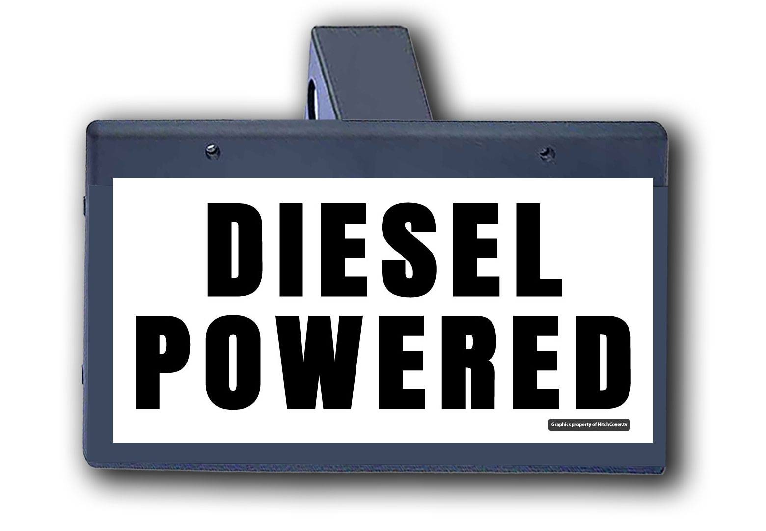 Diesel Powered -  Hitch Cover