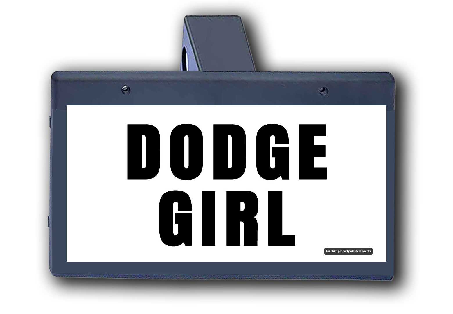 Dodge Girl -  Hitch Cover